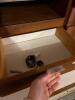 Mid-Century Style Wood Hutch with Drawers and Shelves - 6