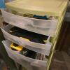 Plastic Drawer Storage Organizer with Contents - 2