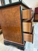 Asian-Style Dresser with Glass Top and Mirror - 4