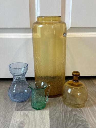 Crackle Glass Apothecary Collection