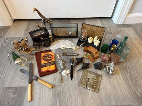 Assorted Vintage Curiosities and Collectibles
