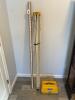 Survey Leveling Rod and Berger Survey Tripod