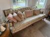French Provincial-Style Floral Upholstered Sofa - 2