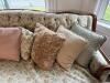French Provincial-Style Floral Upholstered Sofa - 4