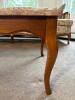 French Provincial-Style Coffee Table With Marble Top - 5