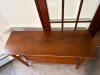 Mission-Style Wood Console Table - 3