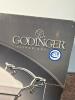 Godinger 1 Qt. Covered Porcelain Baker with Warmer Stand - 3
