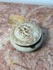Porcelain Dresser Box with Cherub Motif and Carved Marble Dish - 4