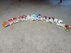 Hand Painted Ceramic Miniature Houses Assorted European Style