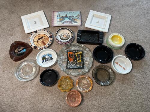 Assorted Ashtrays