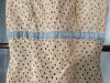 Golden Juniors Eyelet Lace Dress with Blue Velvet Ribbon - 3