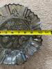 Smoke Iridescent Federal Glass Pioneer Carnival Fruit Bowl - 3