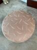 Mid-Century Modern-Style Upholstered Footstool - 3