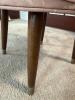 Mid-Century Modern-Style Upholstered Footstool - 4