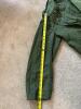 E.L. GoureaU Olive Green Trench Coat - 6