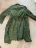 E.L. GoureaU Olive Green Trench Coat - 8