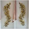 Gilt Leaf Wall Sculptures