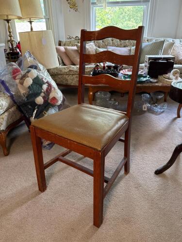 Vintage Ladder Back Chair