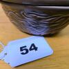 Ceramic Squirrel-on-Walnut Lidded Dish, 8.5 in. High - 5