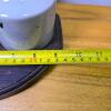 Ceramic Condiment Jars with Wooden Lazy Susan, 8.5" Diameter - 3