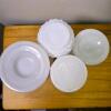 Milk Glass Vases Compote E.O. Brody Co. - 2