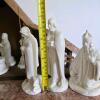 Porcelain Nativity Figurines, 7.5" Tall - 2