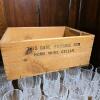 1957 Cruse France Wine Crate, 16 x 11 Inches