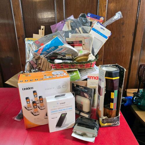 Assorted General Household Electronics and Supplies