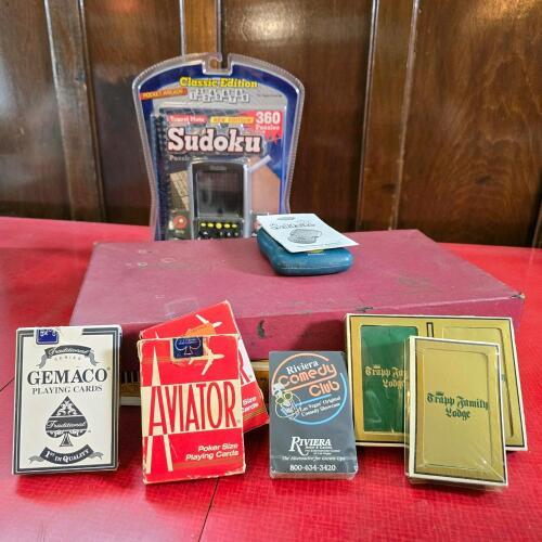 Vintage Board Games and Cards