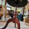 The Bombay Company Round Glass Top Display Table - 4
