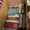 Large Assorted Family VHS and DVD Movies Lot with Stands - 11