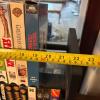 Large Assorted Family VHS and DVD Movies Lot with Stands - 15