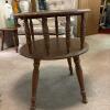 Round Two-Tier Wooden Side Table - 3