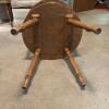 Round Two-Tier Wooden Side Table - 6