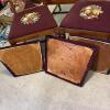 Trio of Upholstered Dining Chairs with Three Extra Chair Pads - 6