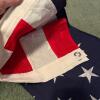 American Flag 90" x 45" with Cotton Embroidered Stars - 5