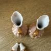 Pair of Safford Hand Decorated Ceramic Ewers - 3