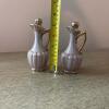 Pair of Safford Hand Decorated Ceramic Ewers - 5