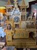 Large Handcrafted Wooden Cathedral Church Automaton Clock - 3