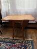 Drop-Leaf Table in Traditional Style, 30x24x19 in.