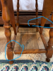 Drop-Leaf Table in Traditional Style, 30x24x19 in. - 4