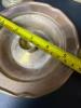 Six Brass Candlesticks with One Brass Chamberstick - 7