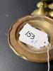 Six Brass Candlesticks with One Brass Chamberstick - 8