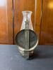 Wall-Mount Metal and Glass Oil Lamp - 3
