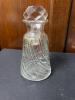 Mixed Clear Glass Candle Holders, Oil Lamp Chimney & Bottle - 8
