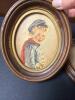 Two Oval Framed Prints, Children - 3
