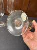 Three Cellini Blown Crystal Champagne Flutes, 24kt Gold - 5