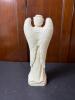 Porcelain Angel Figurine with Gold Accents - 2