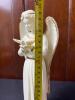 Porcelain Angel Figurine with Gold Accents - 5