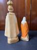 Two Religious Chalkware Statues, Infant of Prague-Style and St. Anne - 2